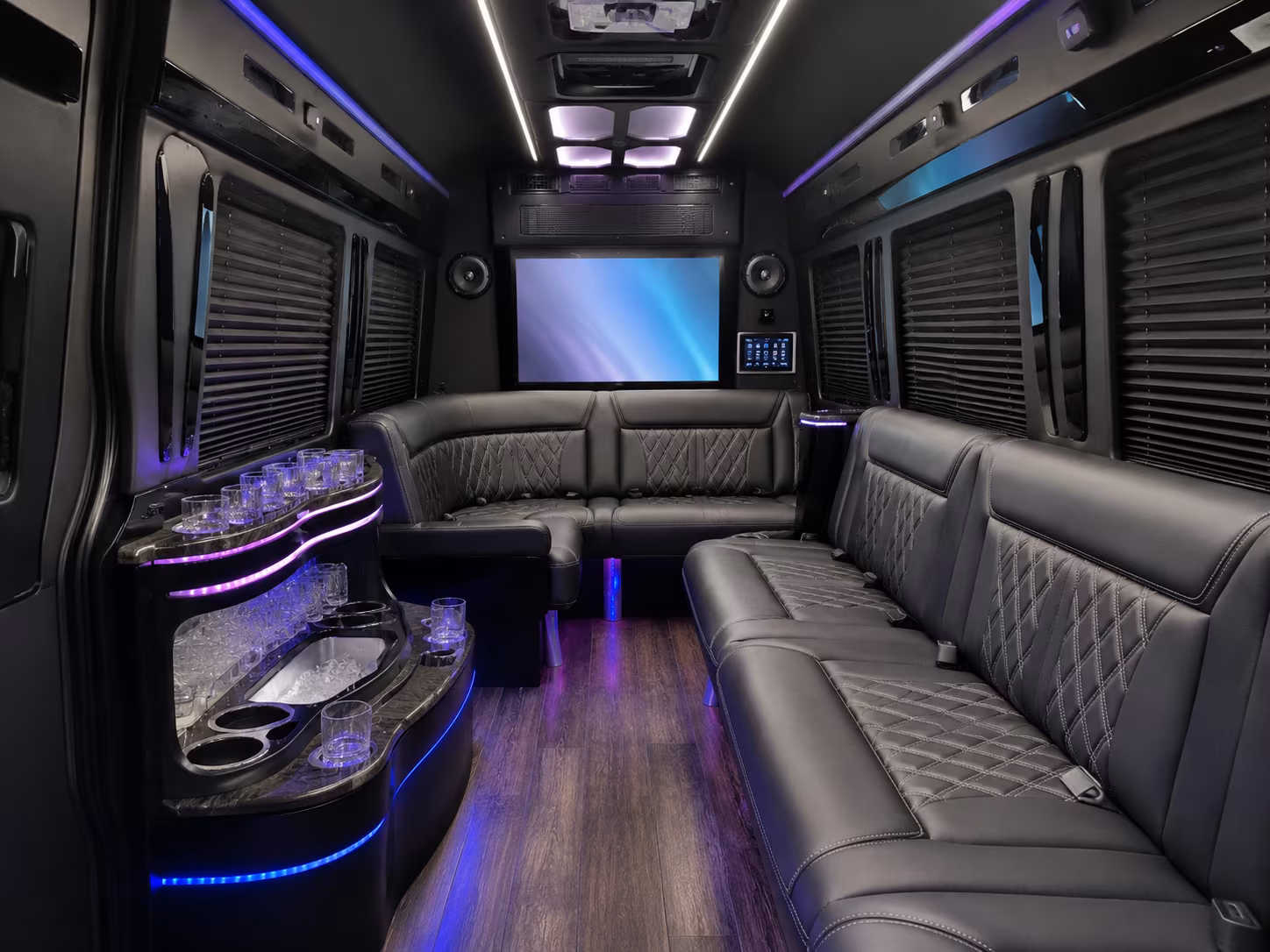 bus rental options for rapid city trips